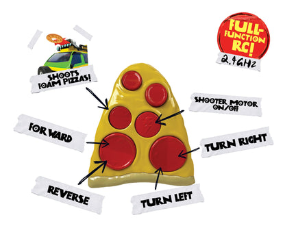Masinuta telecomanda Testoasele Ninja  Pizza Blaster