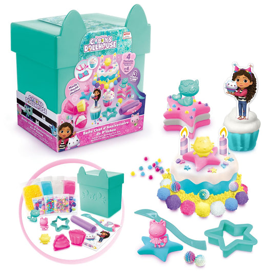 Canal Toys GAB 015 Set de joacă cu figurine Cutie pisică de ziua de naștere P'tichou 3+ ani (verde)