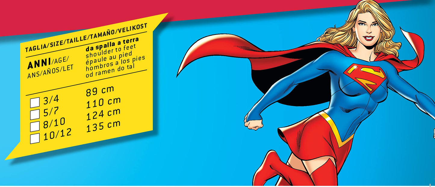 Ciao Costum Supergirl fete DC Comics, 5-7 ani