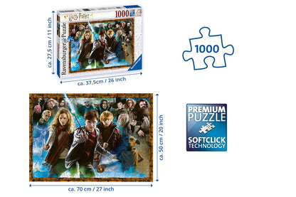 Ravensburger 15171 Puzzle Harry Potter, 1000 piese