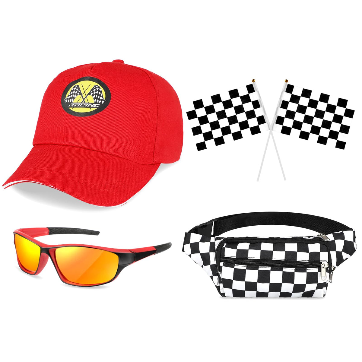BTHRORO Costum șofer curse, set complet