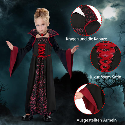 YADODO Costum Vampir Halloween pentru fete