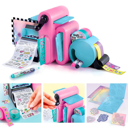 Canal Toys Style 4 Ever Set de scrapbooking 3-în-1 150+ elemente creative de la 6 ani