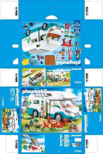 PLAYMOBIL 70088 Camper Familial, 4+ ani