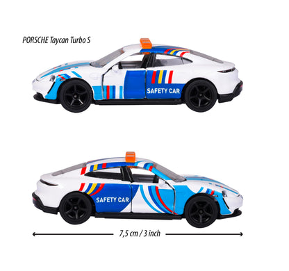 Majorette Porsche Motorsport Deluxe Taycan Turbo S Mașinuță de colecție 7,5 cm pentru copii de la 3 ani