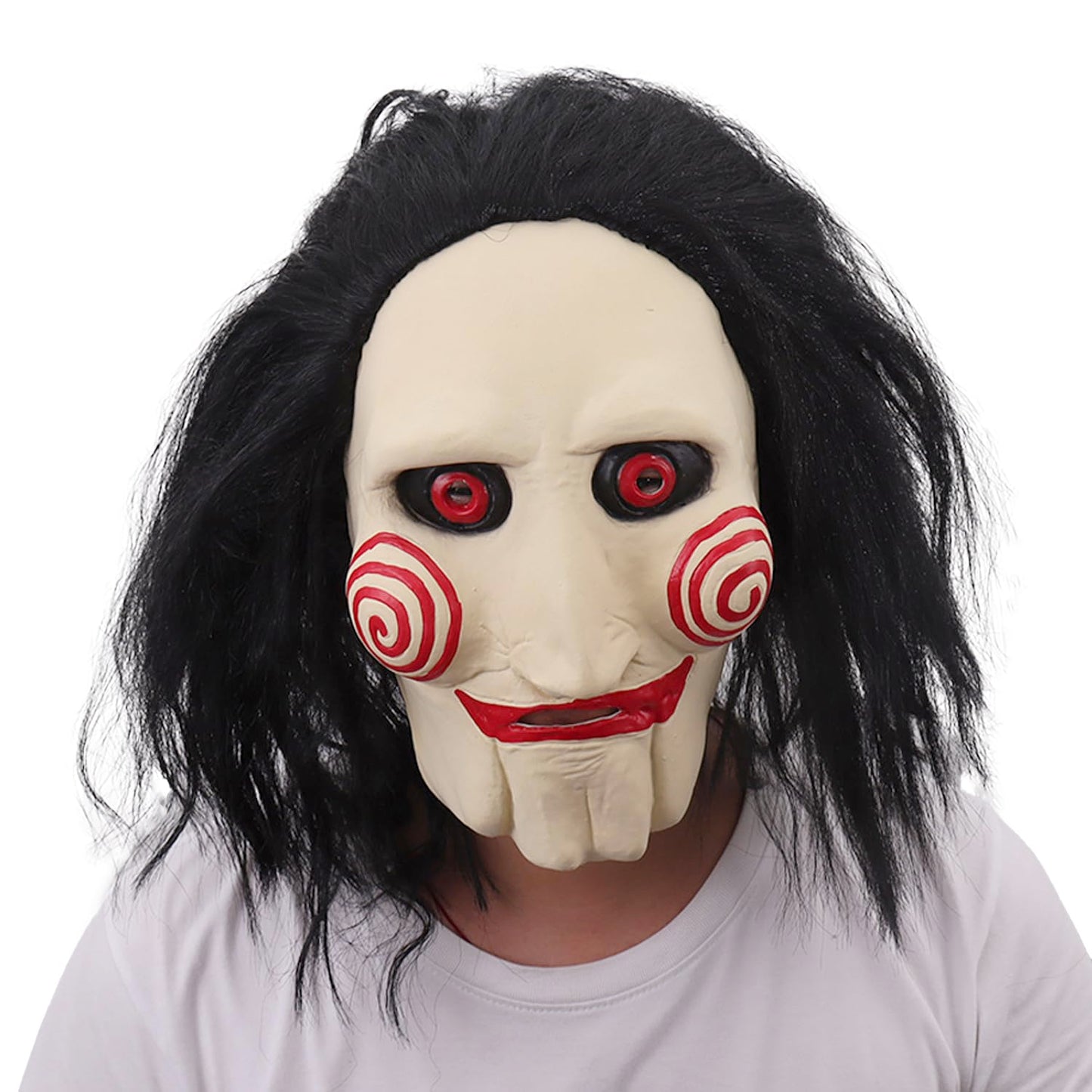 Saw Mask Halloween Masca de Halloween din latex natural 100% pentru bărbați și copii