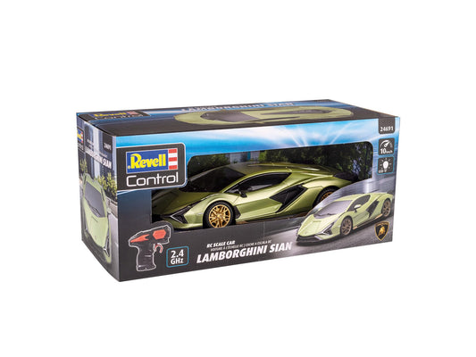 Revell Lamborghini Sián Mașinuță RC 1:24 cu LED, 10 km/h, de la 8 ani