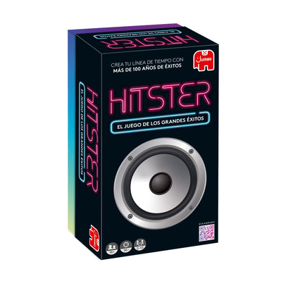 Jumbo Hitster Original - Joc de petrecere și cărți pentru adulți și familie - 2 până la 10 jucători, peste 16 ani - Spaniol
