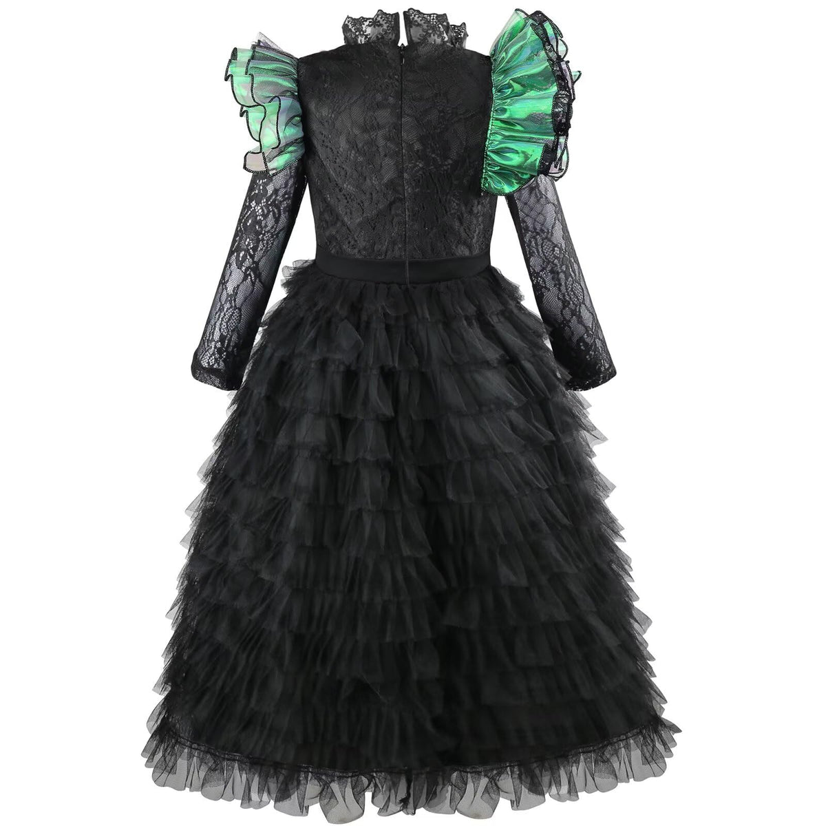 Tangsenyu Rochie de prințesă cu paiete și tul pentru copii costum Glinda vrăjitoare bună roz