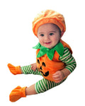 Carolilly Costum Halloween Dovleac, 3 piese, 1-2 ani