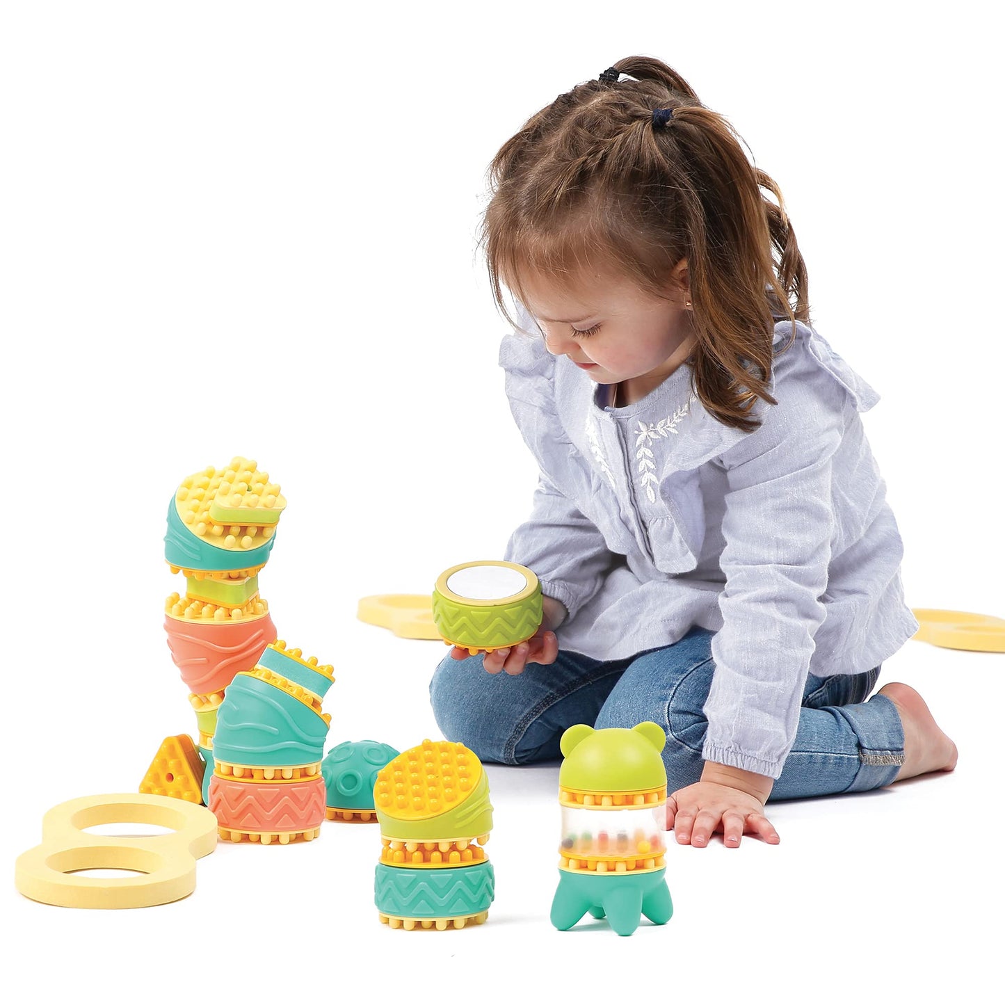 LUDI Picotons Set construcție 20 piese, 10+ luni
