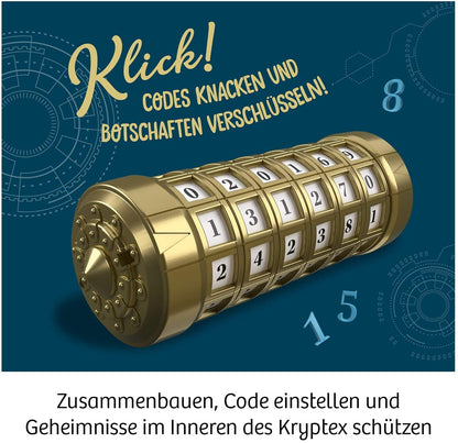 Kosmos 658076 Set de experimente cu coduri secrete 6 cifre pentru copii 8-11 ani (limba germană)