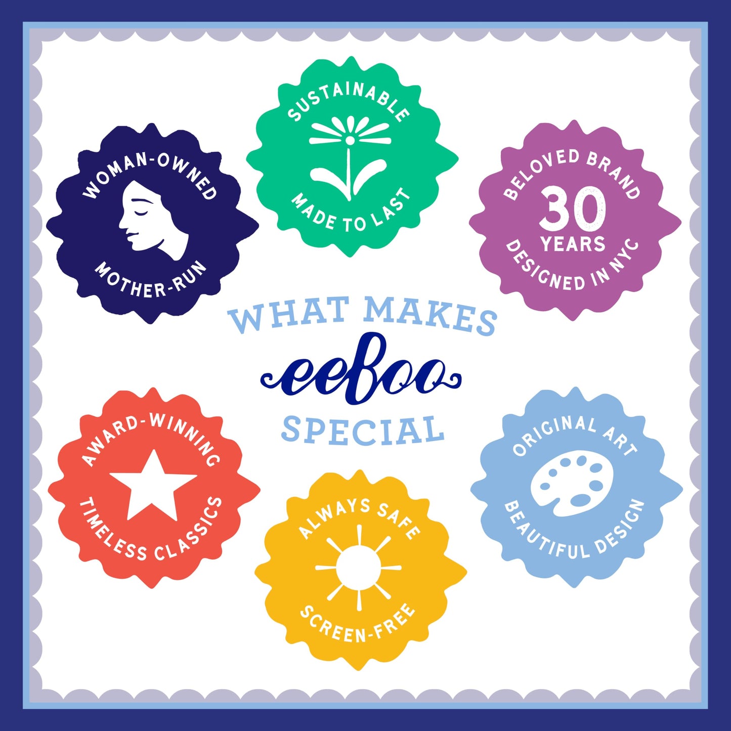 eeBoo Puzzle 1000 piese Joyeuses Fêtes