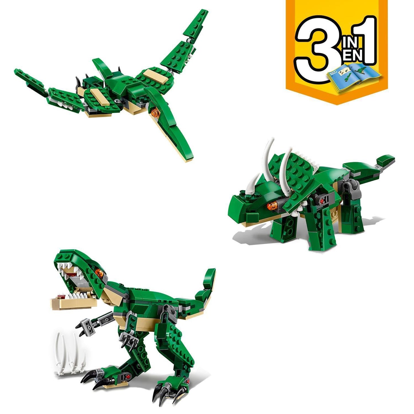 LEGO Creator 31058 Dinozauri 3in1, 7+ ani
