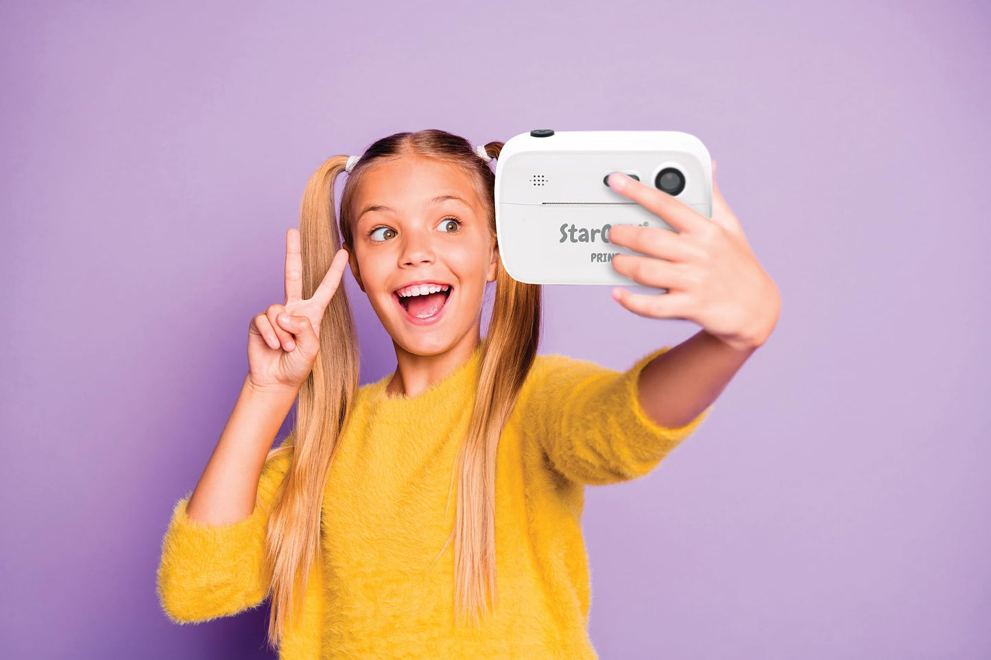 Lexibook DJ150 StarCAM Print Cameră cu imprimantă, 32GB SD