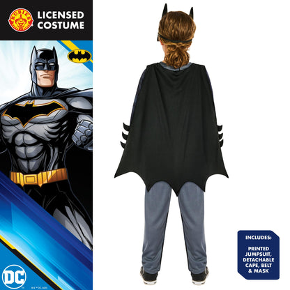 Costum Batman Rubie's 3014995-6000 pentru copii, vârsta 5-6 ani, băieți, multicolor, Halloween