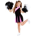 Widmann Costum Cheerleader fete, negru, 8-10 ani