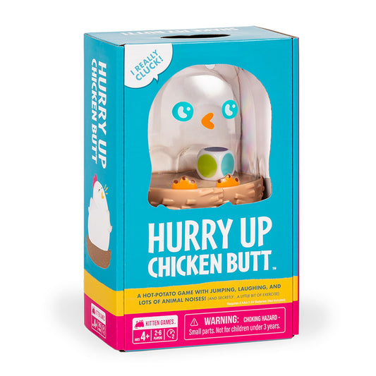 Exploding Kittens Hurry Up Chicken Butt, 4+ ani