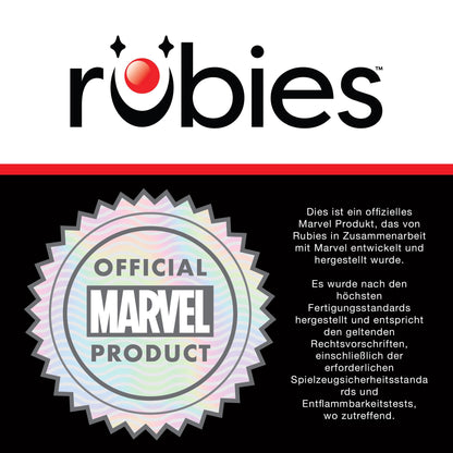 Rubie's 640840L Marvel Spider-Man Costum Clasic pentru Copii, Mărimea L 7-8 ani