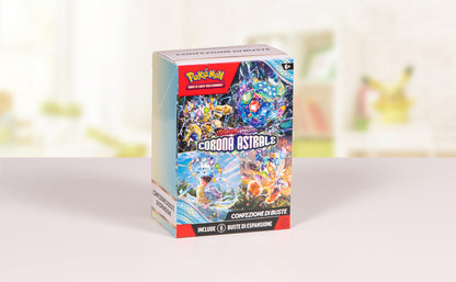Pachet de expansiune Pokémon TCG: Scarlet și Violet - Astral Crown (Șase pachete de expansiune) EXCLUSIV AMAZON