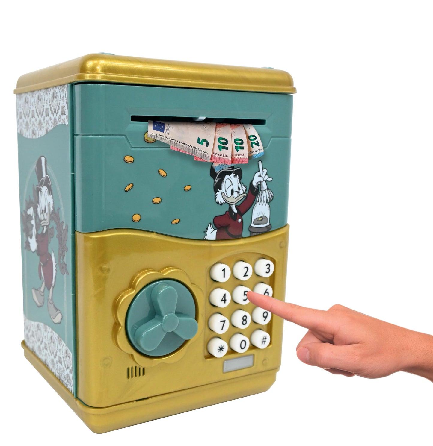 Lexibook JG150SC Pușculiță Electronică Disney Scrooge