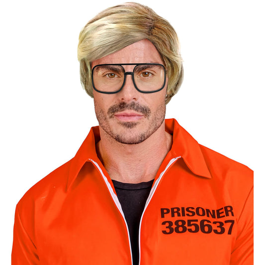 Widmann Milano Perucă blondă scurtă Halloween/carnaval