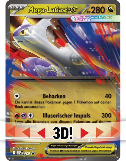 Pokémon Colecție Mega-Latias-ex, 4 boostere TCG
