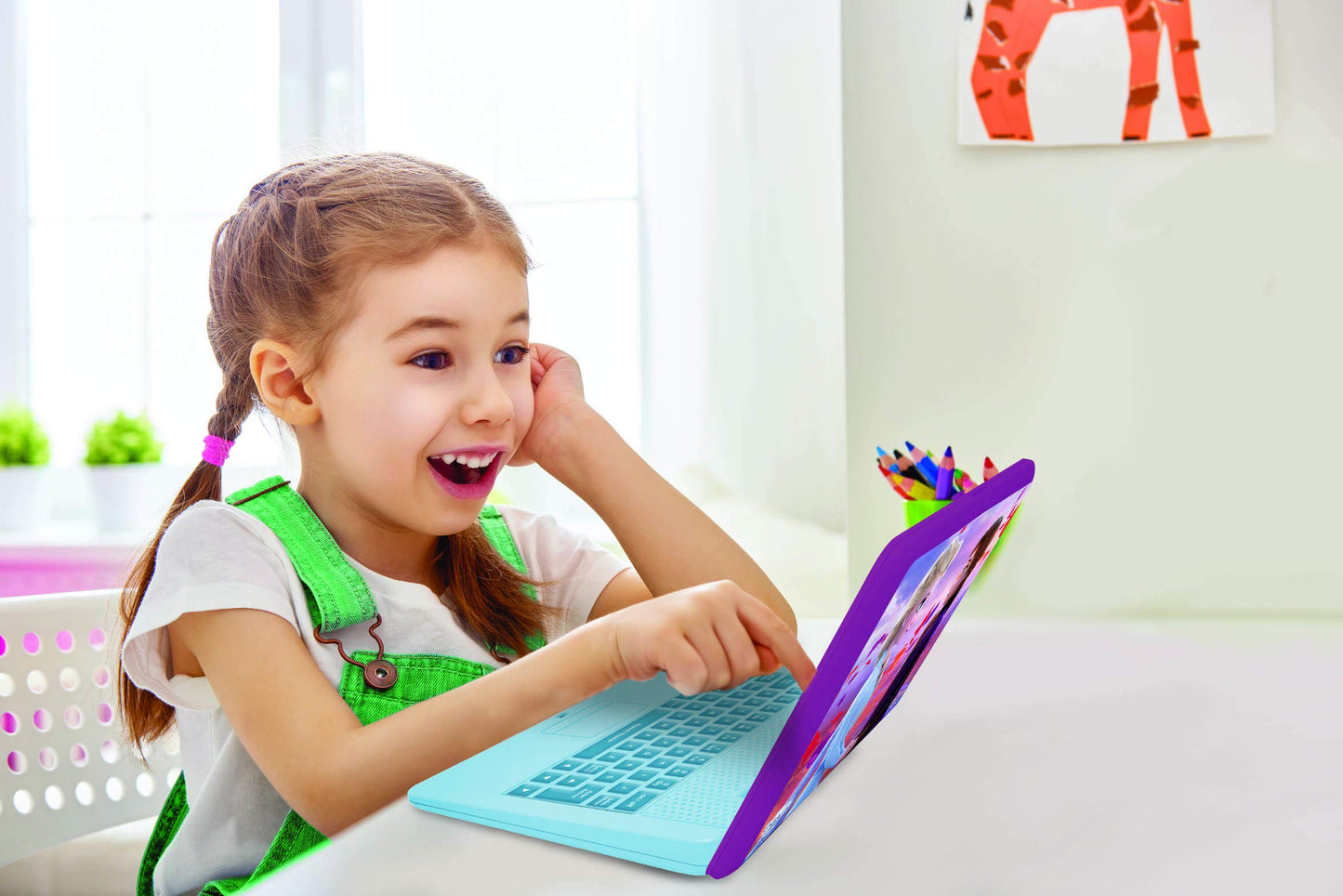 Lexibook JC598FZi5 Laptop Frozen, 124 activitati (italiana/engleza)