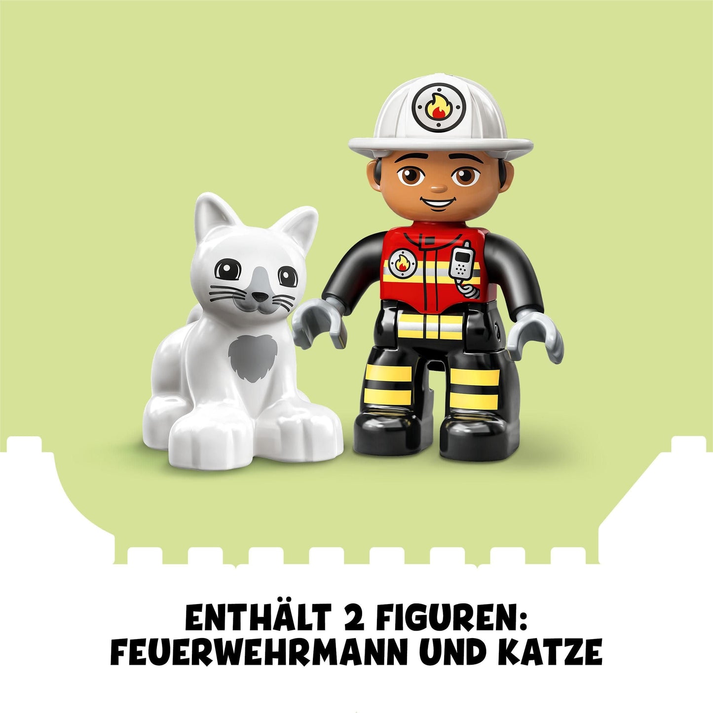 LEGO DUPLO 10969 Set de construcție Mașină de pompieri cu minifigurine 2+ ani