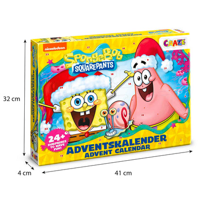 CRAZE Calendar Advent SpongeBob 2025, jucării