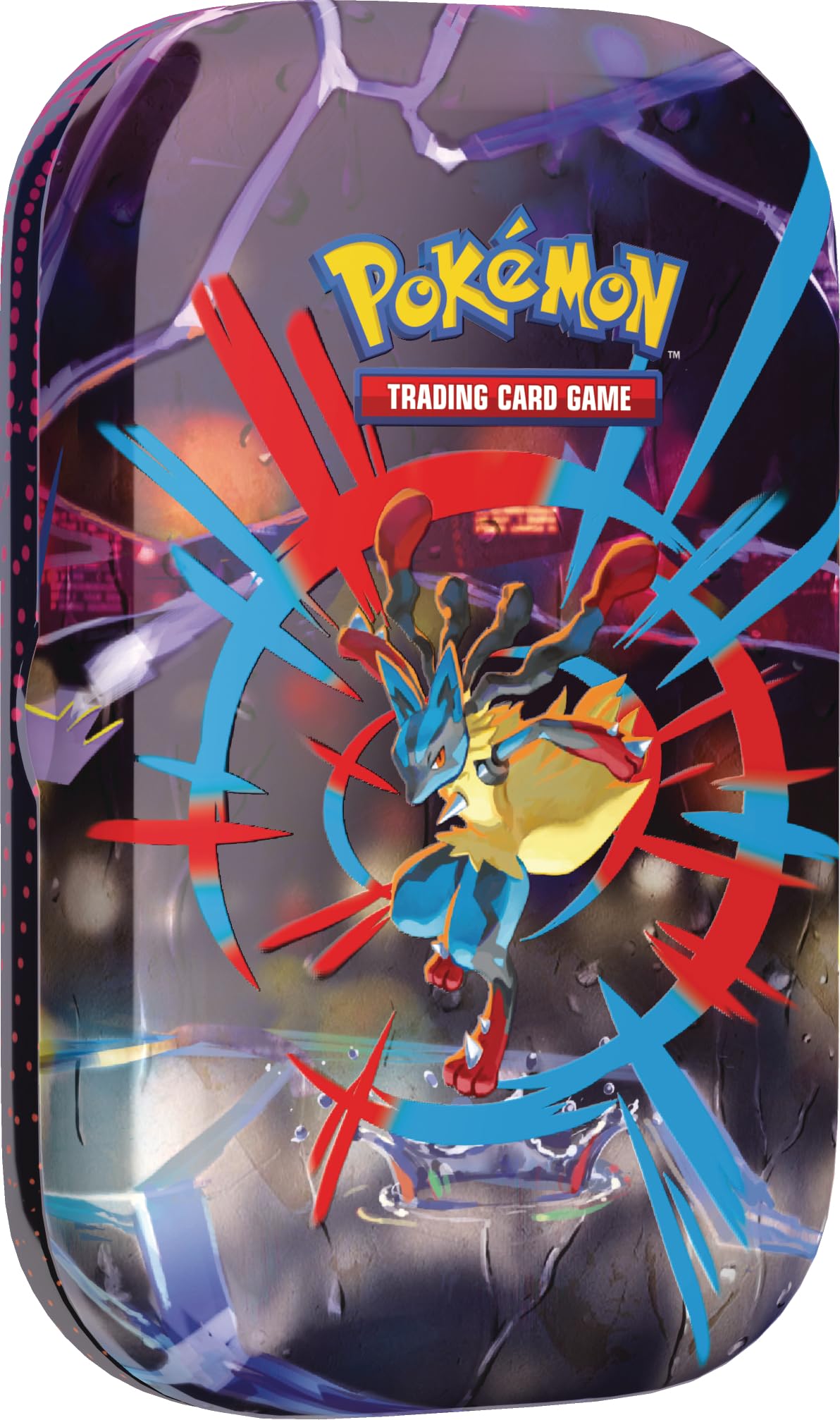 Pokémon Mini-Cutie Mega-Lucario, 2 boostere (franceză)
