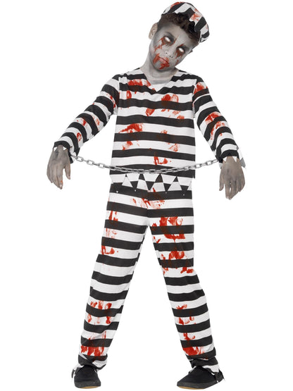 Smiffys Costum Zombie Convict, copii