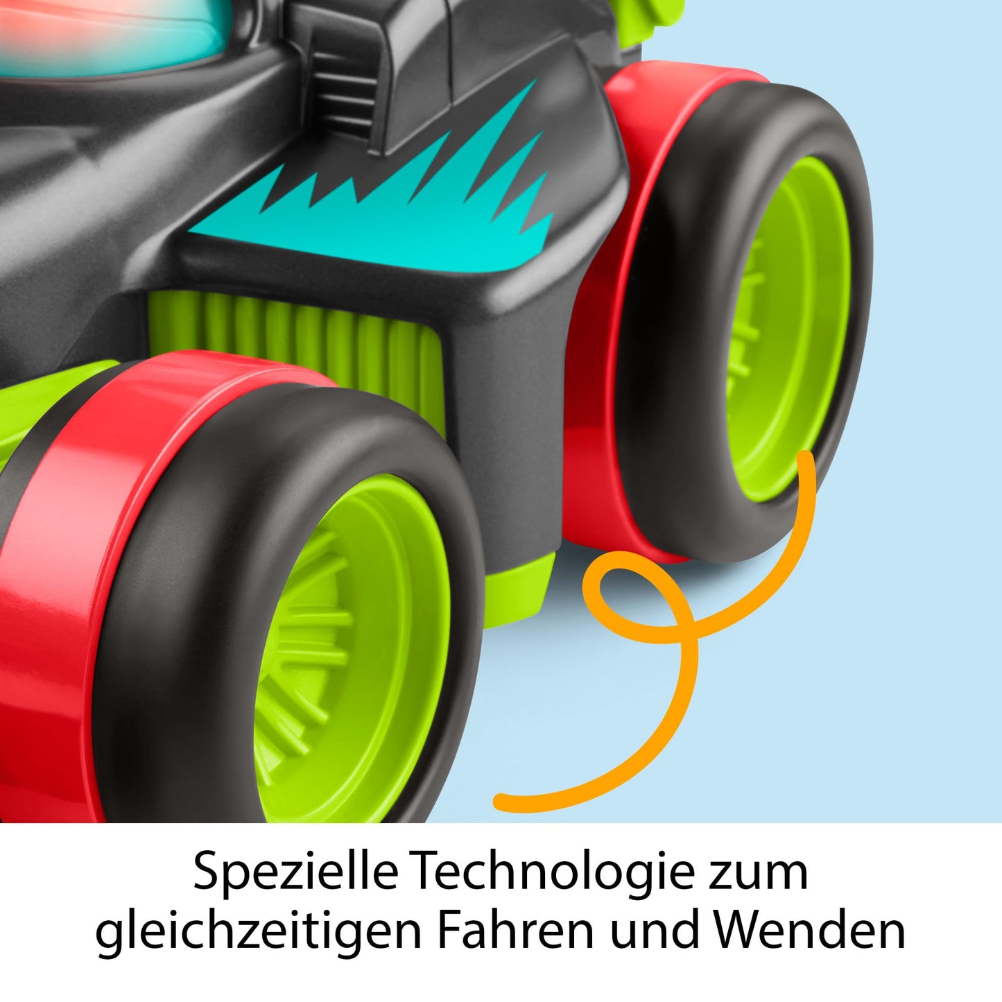 Fisher-Price HYH28 Mașinuță cu telecomandă pentru copii de la 3 ani cu 2 viteze