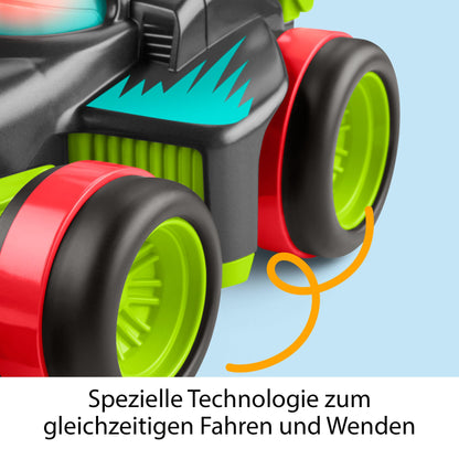 Fisher-Price HYH28 Mașinuță cu telecomandă pentru copii de la 3 ani cu 2 viteze