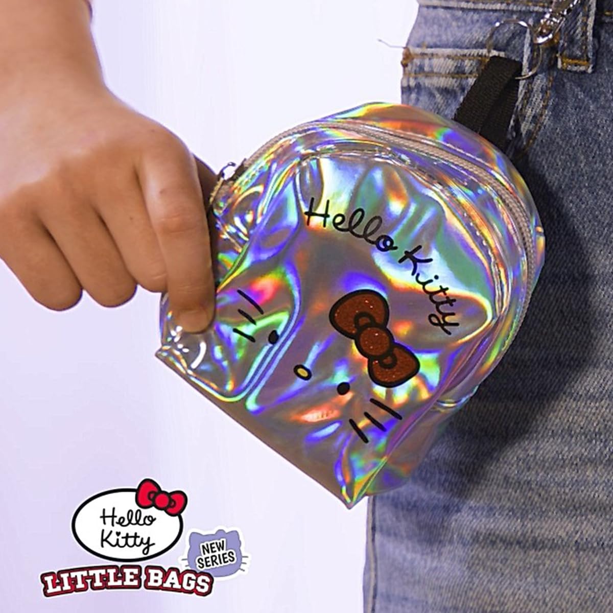 Cutii Amuzante Hello Kitty - Set 2 Pungi pentru Fete cu Accesorii, Jucării și Jocuri pentru Copii de la 3 Ani