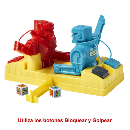 Joc de Masă Mattel Games Robots Rock'Em Sock'Em pentru Copii de Peste 6 Ani (Mattel HDN94)