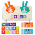 Ulikey Jucărie matematică lemn Montessori, 3-6 ani