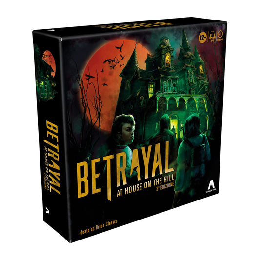 Joc de masa Betrayal At The House On The Hill, Hasbro, +12 ani, Multicolor