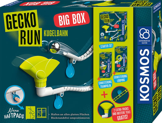 KOSMOS 621209 Gecko Run - Pachet Mare, Circuit de Bile Vertical, Jucărie Educațională și de Construcție pentru Copii de la 8 Ani