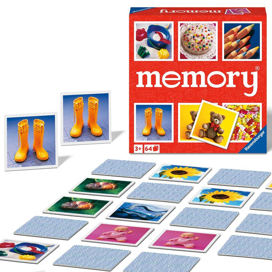 Ravensburger 20880 Junior Memory Joc de memorie 2-8 jucători de la 3 ani