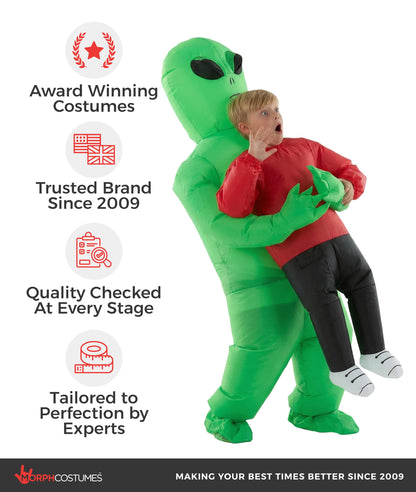 Costum Alien Morph pentru Copii, Costum Inflatable pentru Copii, Costum Halloween pentru Copii, Costum Halloween pentru Băieți și Fete, Costume de Carnaval pentru Copii, Fasching