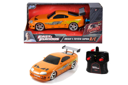 Jada Toys RC Toyota Supra Fast & Furious, 1:24, 6+ ani