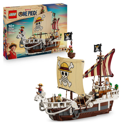 LEGO 75639 One Piece Nava Going Merry, 5 minifiguri, 10+ ani