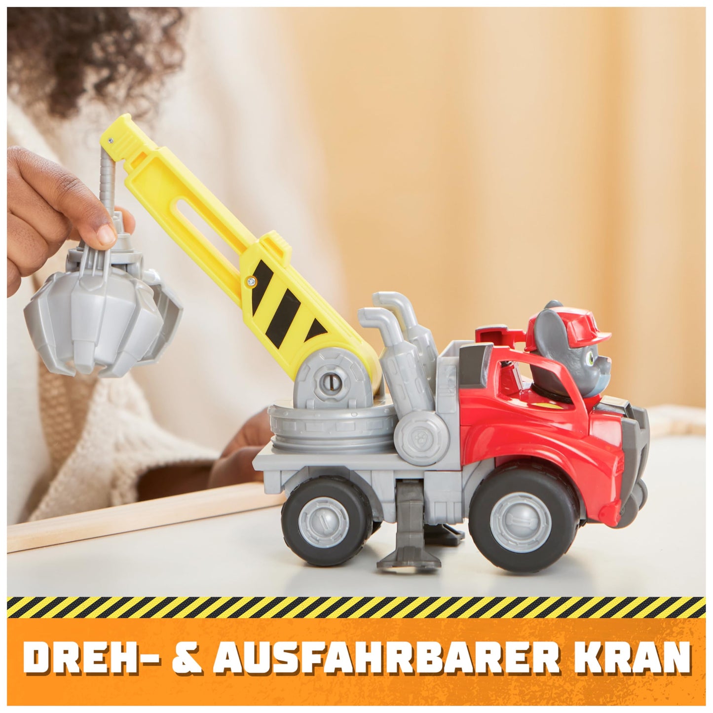 Rubble & Crew Vehicul constructie Charger, brat mobil, 3+ ani