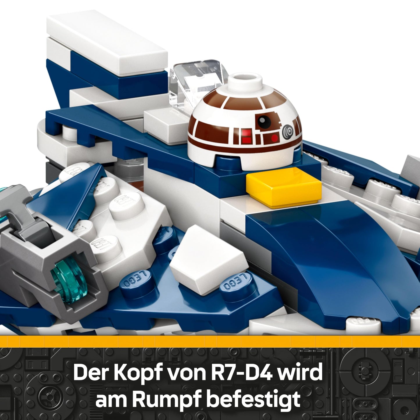 LEGO 75400 Star Wars Plo Koon Jedi Starfighter Microfighter