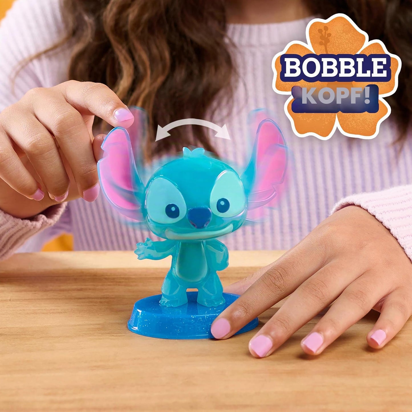 Just Play Disney Stitch Figurina Colectabilă Mare Stitch 5 Inch, Jucărie pentru Copii 3+ ani