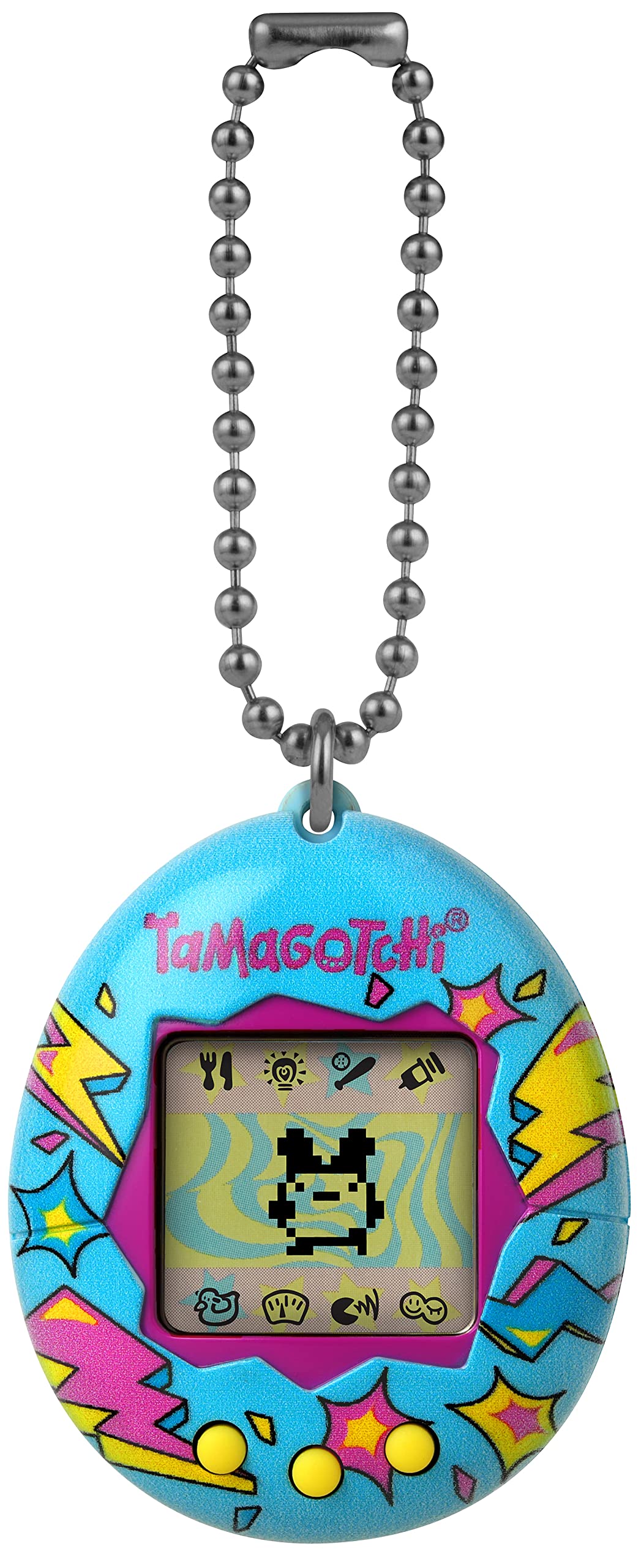 BANDAI - Tamagotchi Original Lightning - Mascotă Virtuală, Albastră (42923NBNP)