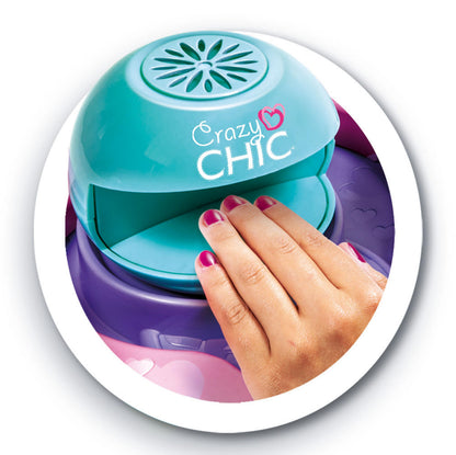 Clementoni Crazy Chic - Set de Manichiură Cool pentru Copii - 6 Ani (18599)