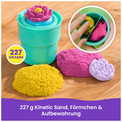 Kinetic Sand Squish Set Flori, 227 g, 5+ ani