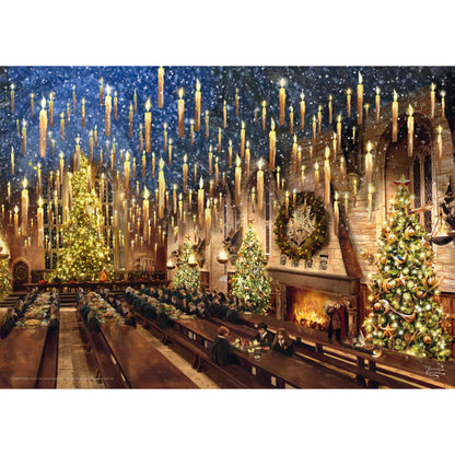 Schmidt Spiele 58578 Thomas Kinkade, Wizarding World, Harry Potter, Marele Salon, Puzzle 1000 piese